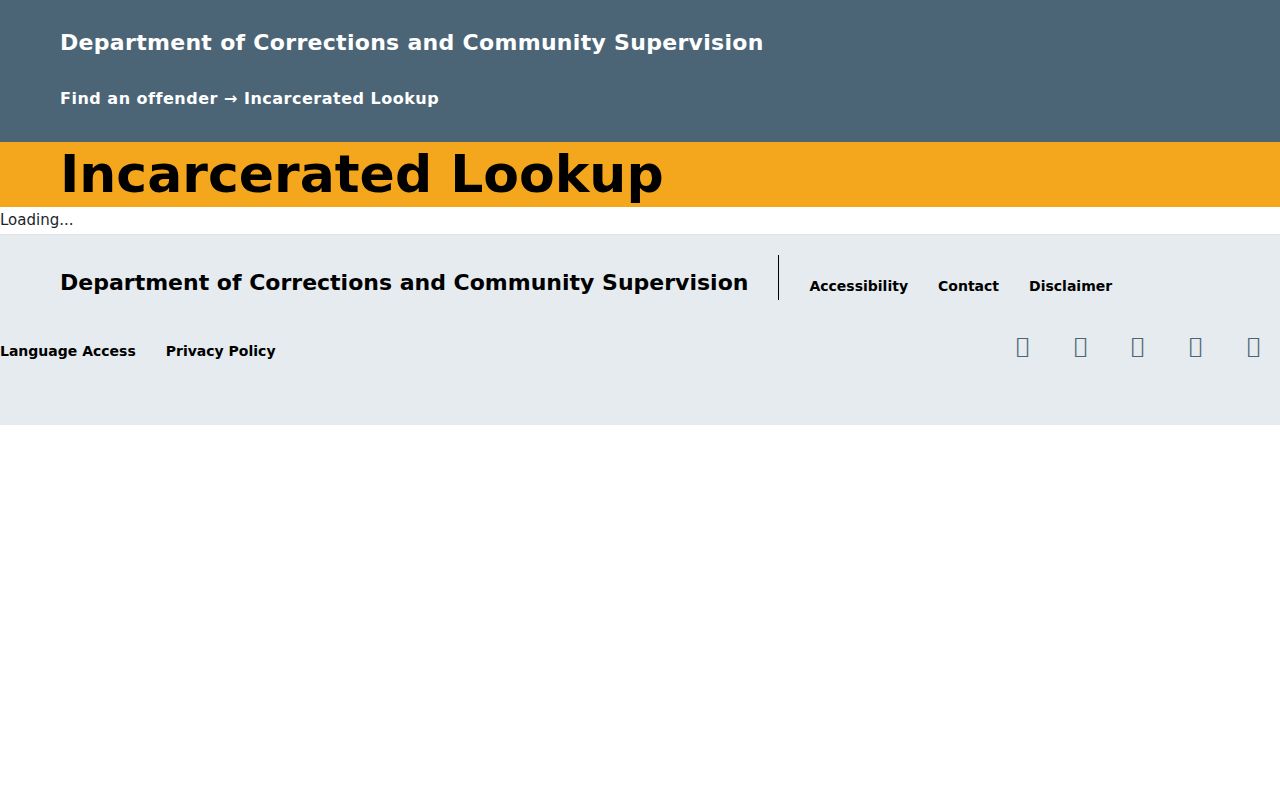 Guilderland resident lookup through the New York DOCCS incarcerated lookup